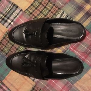 AmericanEagle slide on pleather shoe